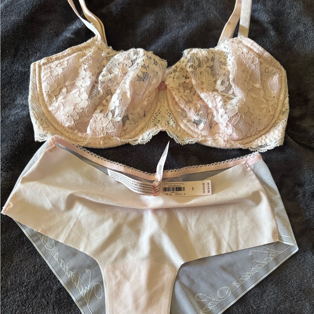 Victoria’s Secret bra & panty set. New with tags